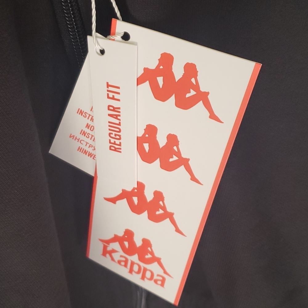 Kappa Authentic Delia Graphik 2 Zip Cheetah Jacket Size Medium NWT - Picture 7 of 10